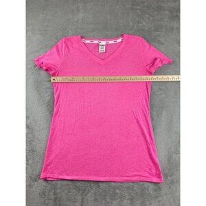 PINK Victoria's Secret Sleepwear T-Shirt Top Women's Medium V-Neck Casual